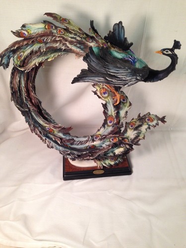 Giuseppe Armani PEACOCK 458S Limited Edition 3588/5000 w/ ORIGINAL BOX & COA