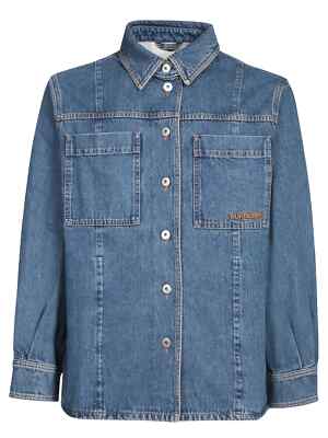 Pre-owned Burberry Denim Shirt In Blue