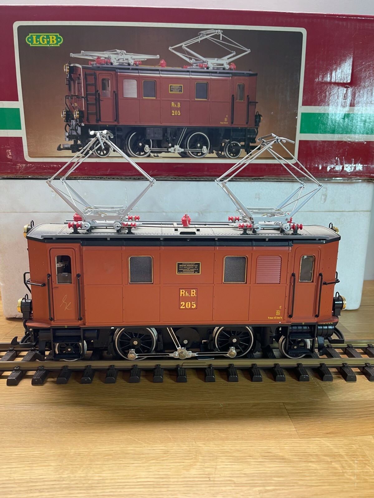 yknr2000プロフ必読  LGB RhB Ge ４／4 2143 LGB Model Trains, LGB Locomotives, Garden Train Sets, G
