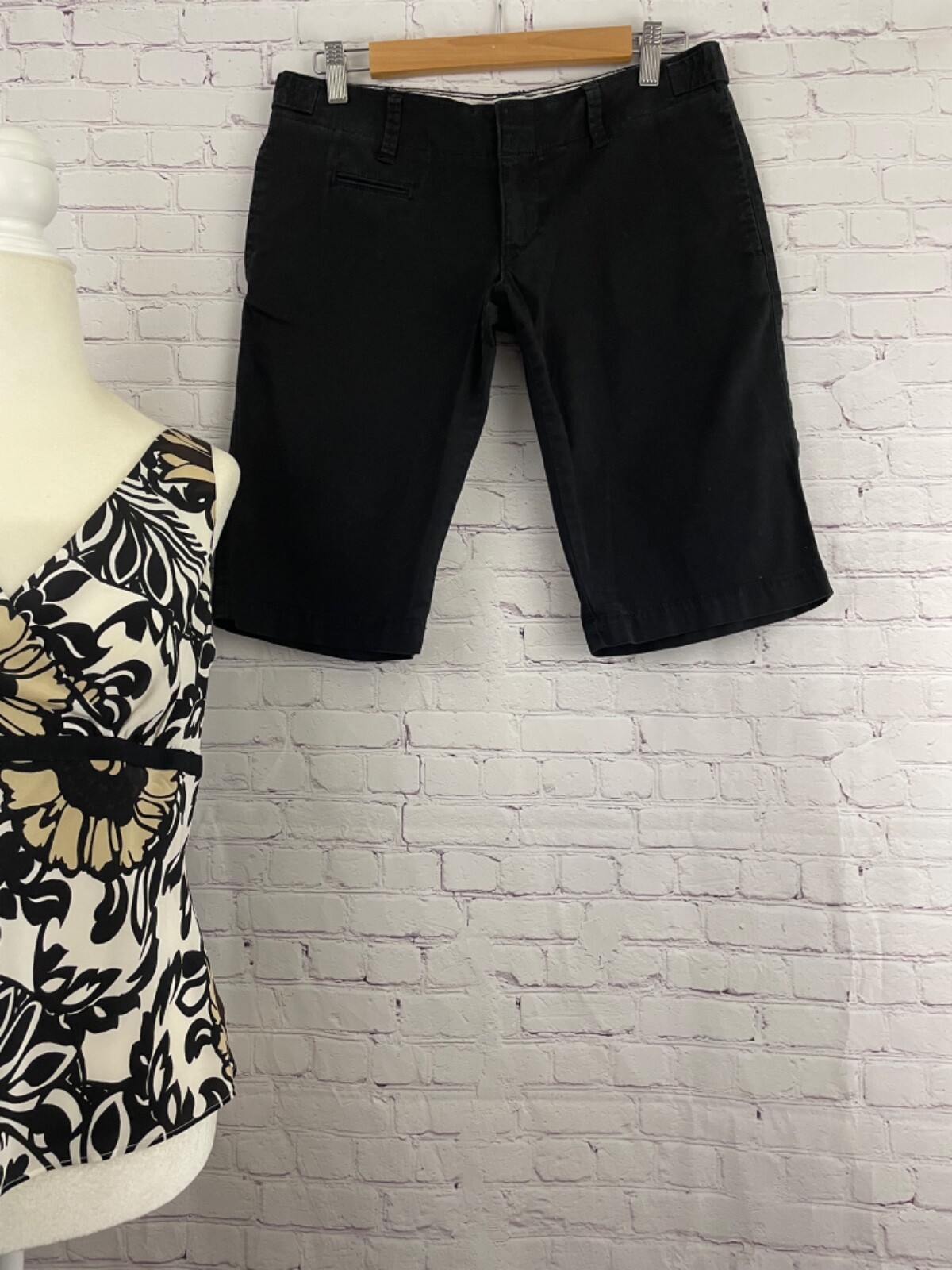 パンツ RALPH LAUREN Women Shorts  Burmudas 24A290958068 001 Black Polo Jeans Co Ralph Lauren Women's Sz 4 Shorts Black Bermuda