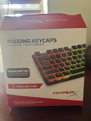 HyperX Pudding Keycaps -Black