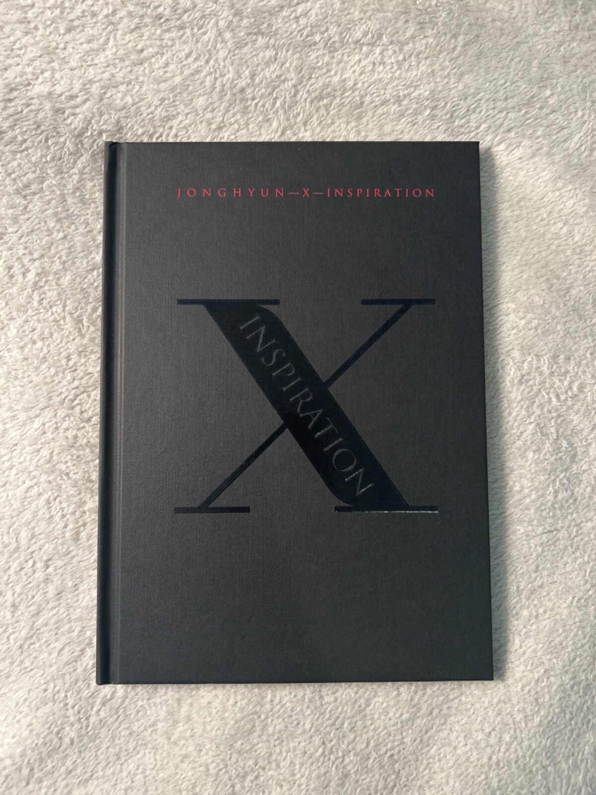 JONGHYUN - X INSPIRATION 写真集付属トレカ　　カード SHINee Jonghyun Official Solo Concert Goods X Inspiration