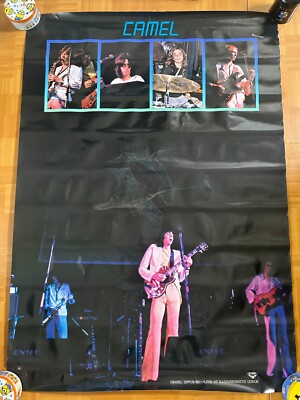 Camel / A Live Record 1978 Japan Original Promo Poster B1 28x40 in