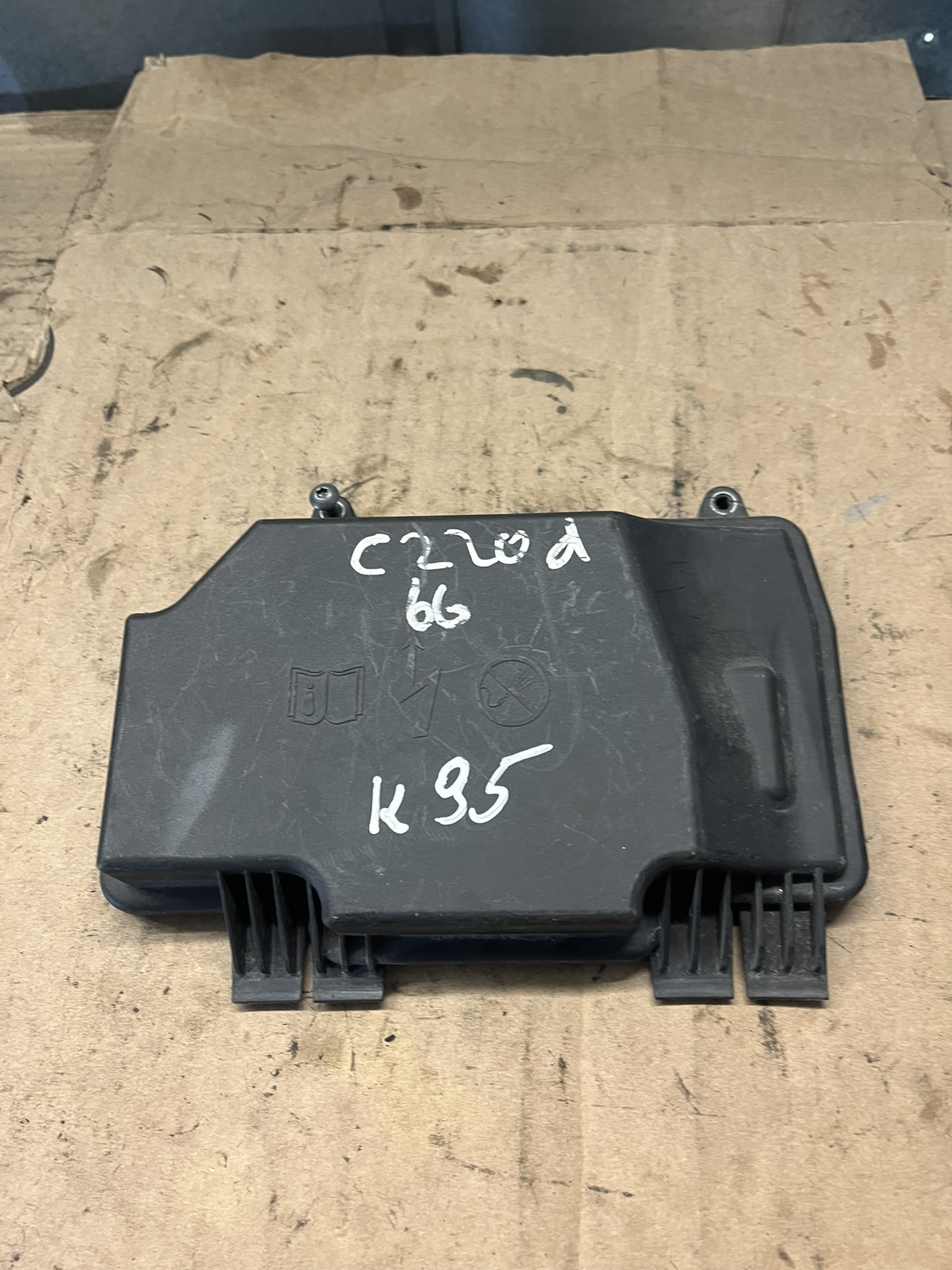 Mercedes-Benz C Class W205 - Front Relay Fuse Box Cover Lid A2055400182