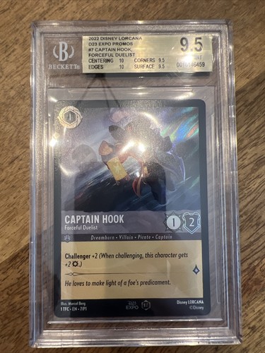 LORCANA ロルカナ D23 EXPO HOOK PSA9 Auction Prices Realized Tcg Cards 2022 DISNEY LORCANA PROMO