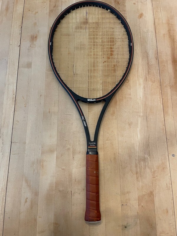 Wilson PRO STAFF LARGEHEAD ヴィンテージ Wilson Pro Staff Tennis Racquet Largehead 4 1/4 L5 Graphite Never