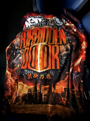 AEW NJPW Forbidden Door All Over Print Shirt 6/25/23 Large