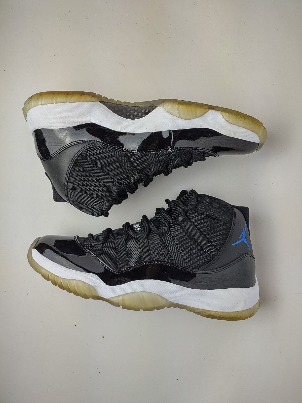 

Nike Air Jordan 11 Retro Space Jam 2009 Черный Синий Белый 378037-041 Мужские 10, Nike Air Jordan 11