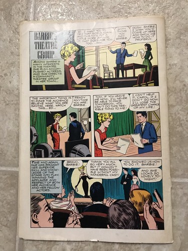 Vintage 1964 BARBIE AND KEN Dell Comic Book. Nov-Jan. Mattel