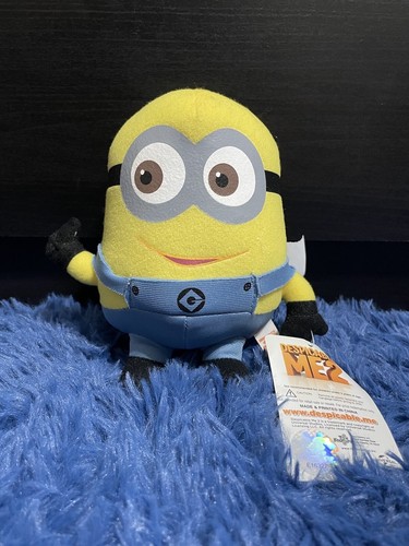NEW Dave Despicable Me 2 Minion Stuffed Plush Yellow Toy