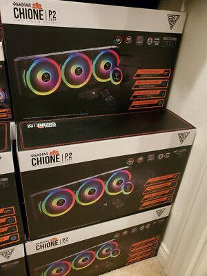 gamdias chione p2-360r, liquid cpu cooler 360 rad (NEW)