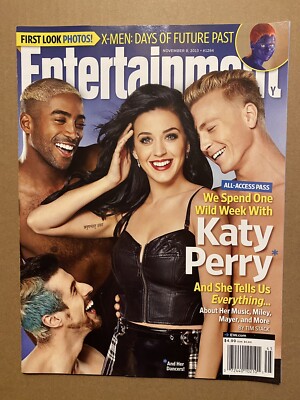 Entertainment Weekly Magazine November 8, 2013 Katy Perry, X-Men BRAND NEW   