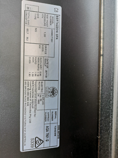 Bertazzoni serial number location lookup