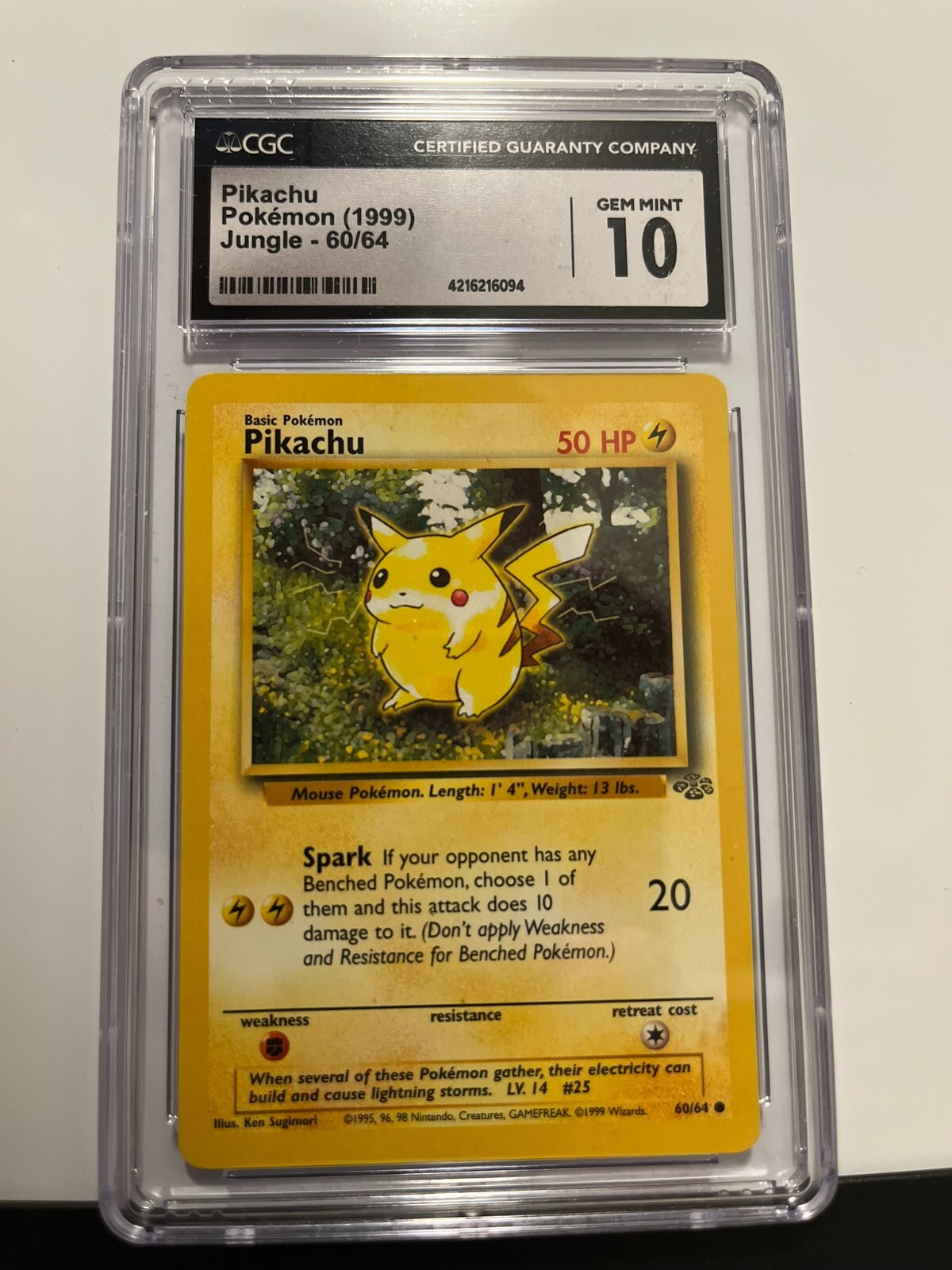 ポケモンカードゲーム 2000 World Jungle Pikachu Chinese PSA 8 ポケモンカードゲーム 2000 World Jungle Pikachu Chinese PSA 8