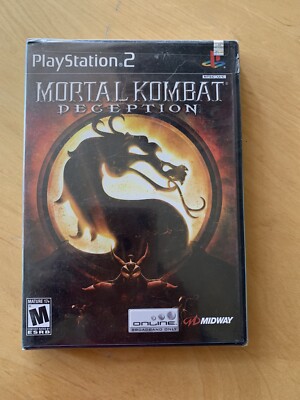 Mortal Kombat Deception PS2 Sony PlayStation 2 Brand New Sealed MINT
