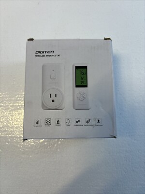 DIGITEN Wireless Temperature Controlled Outlet, Digital Plug in Thermostat Outle