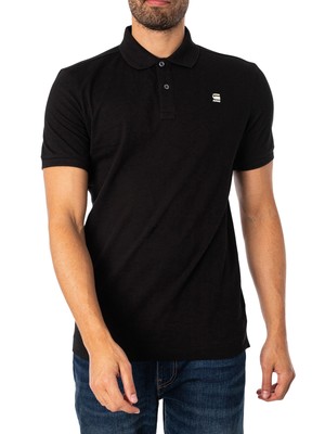 

Мужская рубашка-поло Dunda Slim G-Star RAW, черная, Черный, D11595-5864-6484