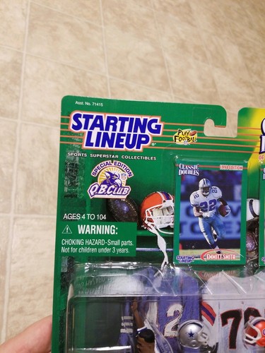 Starting Lineup Emmitt Smith Classic Doubles 1998 action figures Cowboys Gators
