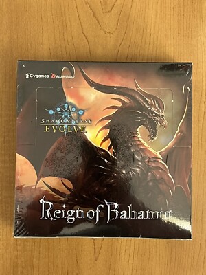 Reign of Bahamut Booster Box Shadowverse Evolve TCG ENGLISH NEW FACTORY SEALED
