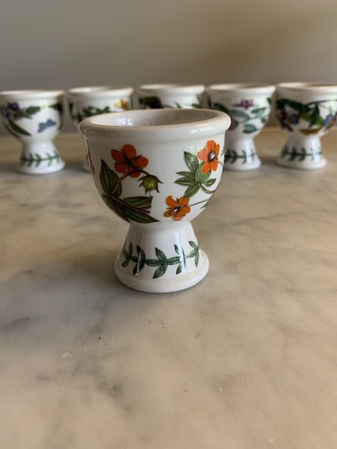 Portmeirion Botanic Garden Egg Coddler Set Of 6 No Duplicates