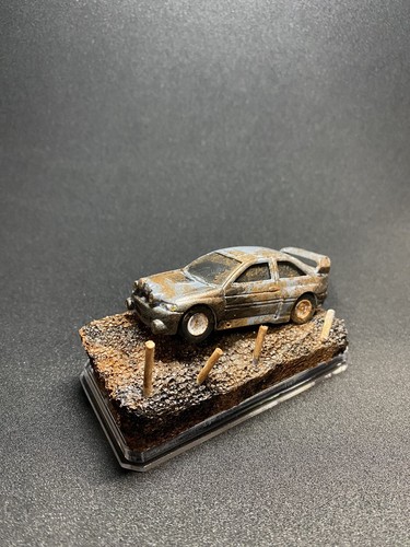 Custom Rally Ford Escort, Hill Climb. (1/64 Scale)