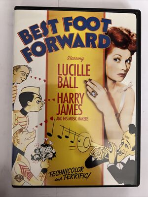 Best Foot Forward (DVD, 2007) Lucille Ball, Harry James 1943 Warner Bros. Comedy