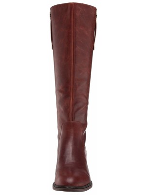 

FRANCO SARTO Женские Коричневые Кожаные Ботинки с Ремешком С Цепочкой и Миндалевидным Носком, Размер 8,5 М, Коричневый, G7236L1201