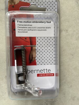 brand new bernette free motion embroidery foot