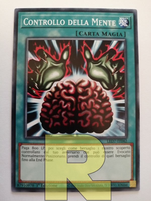 Controllo Della Mente / Brain Control Â® Comune Â® Led7-It042 Â® Italiano