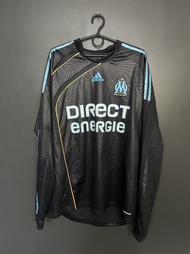 ウェア Olympique Marseille 2009 2010 3rd 2009-10 Olympique Marseille Third Shirt - 5/10 - (XL)