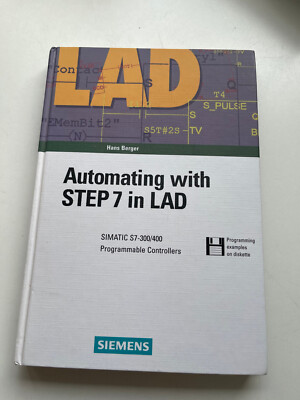 Siemens Book - Automating with STEP 7 in LAD by Berger, Hans Mixed media product