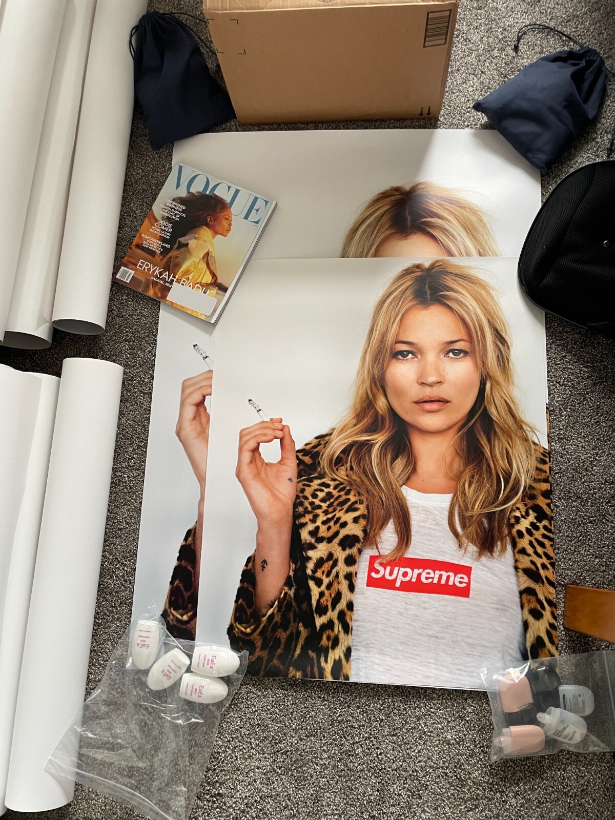 100% AUTHENTIC* Original Supreme Kate Moss Poster FW12 24x30 100% AUTHENTIC* Original Supreme Kate Moss Poster FW12 24x30