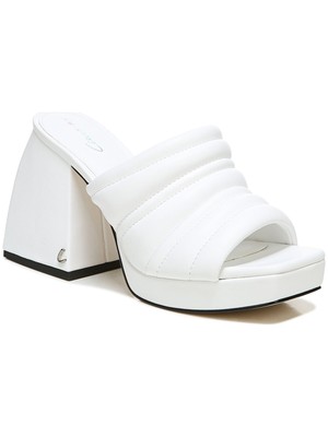 Женские белые босоножки-слипоны Marlie на каблуке CIRCUS BY SAM EDELMAN 5 м