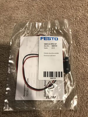 Festo 566722 (VAVE-L1-1VL1-LP) Brand New In Original Packaging.
