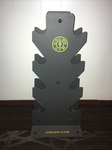 gold's gym dumbbell Rack holder Storage | eBay