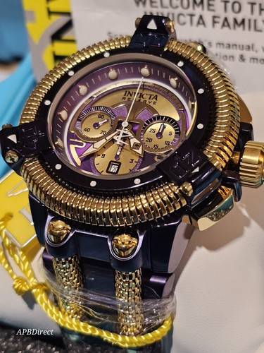 Pre-owned Invicta - King Python - Automatic Chronograph 32 Jewels - Reserve - Mens Watch