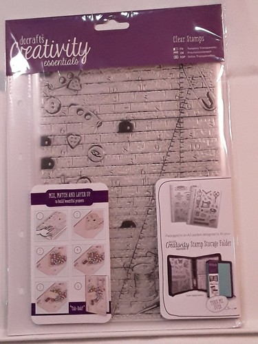 Creativity Haberdashery A5 Clear Background Stamp Pce907101  Nip