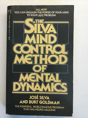 The Silva Mind Control Method of Mental Dynamics 1st PB Ed. 1st Print RARE