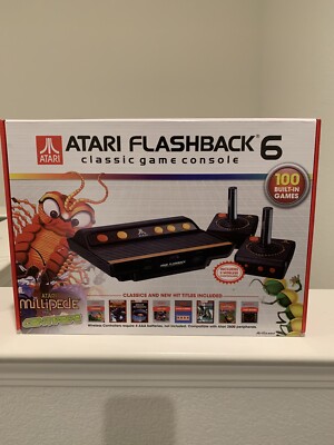 BRAND NEW!!! Atari Flashback 6 Classic Game Console SEALED!!!