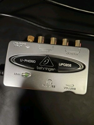 Behringer UPHONO UFO202 USB Audio Interface
