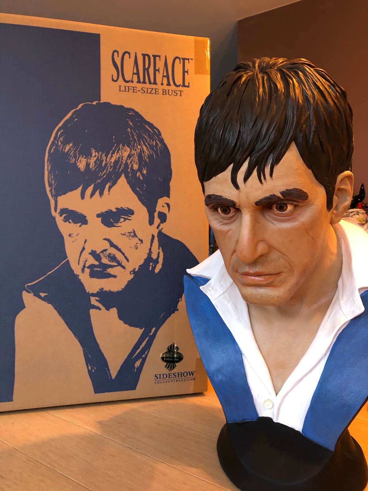 Scarface Tony Montana Sideshow Life-Size bust International