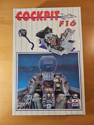 ESCI Large F-16 Fighting Falcon Cockpit Display 1:12 Model Kit