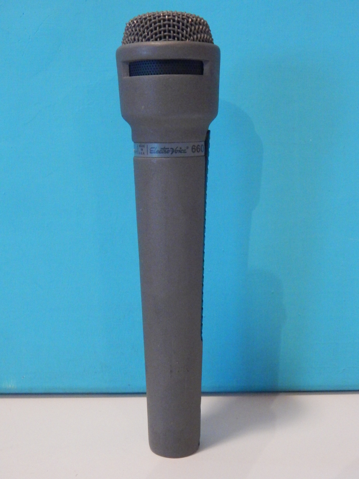 Vintage Electro Voice 660 Dual Z Dynamic Microphone & Cable/Clip Shure Working