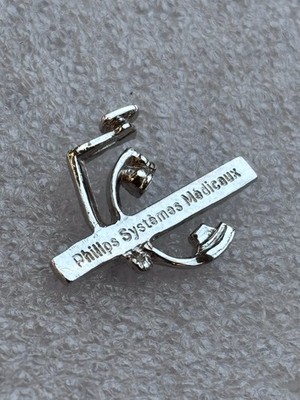Pin’s Philips Systèmes Médicaux Médical Santé Healthcare Argentée
