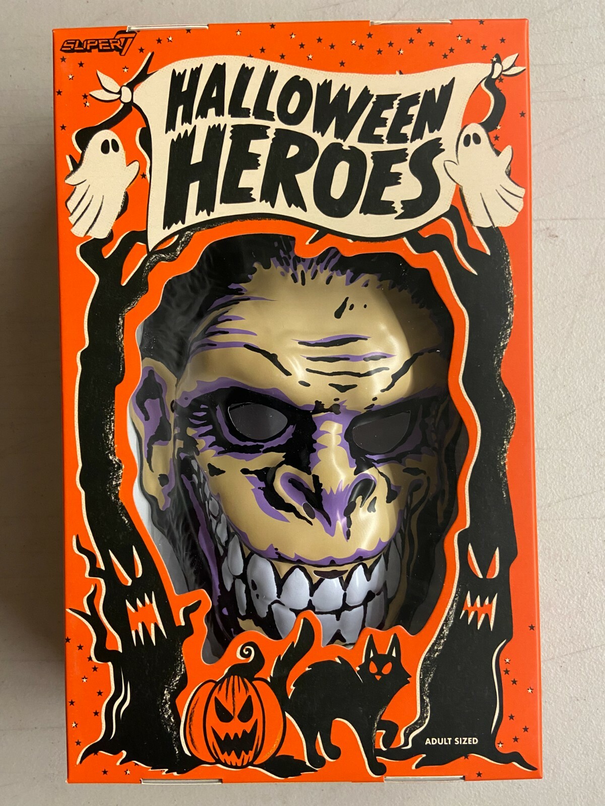 Super7 Halloween Heroes : Gorilla Biscuits Ape Mask