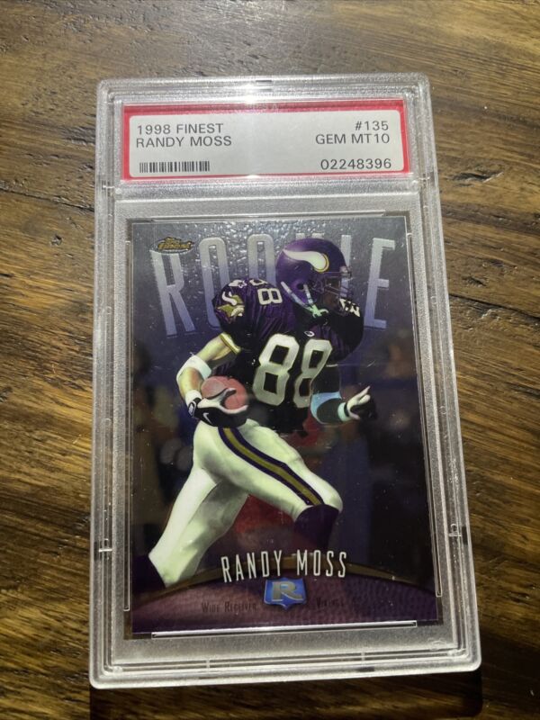 Randy Moss Football Card Database Newest Products Will Be Shown First In The Results 50 Per Page