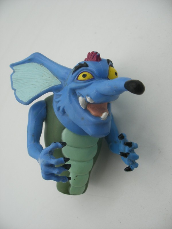 Savie Tyco 1985 Ghostbusters Filmation Action Figure Brat A Rat Sournor ArticulÃ©