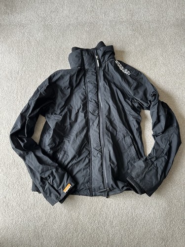 SUPERDRY Double Blacklabel Dark Grey Jacket Coat Size S | eBay