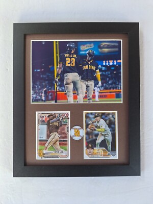 San Diego Padres Fernando Tatis And Ha Seong Kim 8x10 Memorabilia Frame 