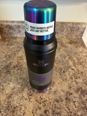 NEW BLACK CHROMA Stanley 1 QT Legendary Classic Bottle - Limited Edition thermos